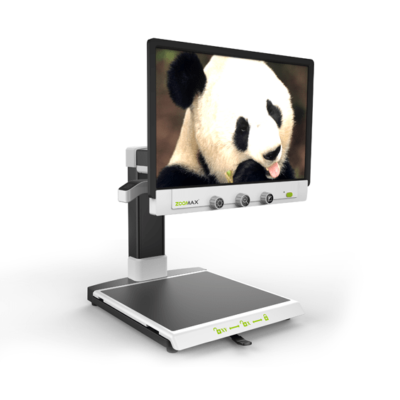 Zoomax desktop video magnifier Panda HD for low vision