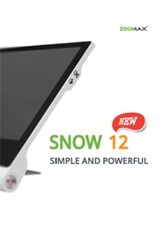 electronic magnifier Snow 12 brochure cover