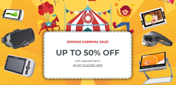 Zoomax Carnival Sale Banner For Blog