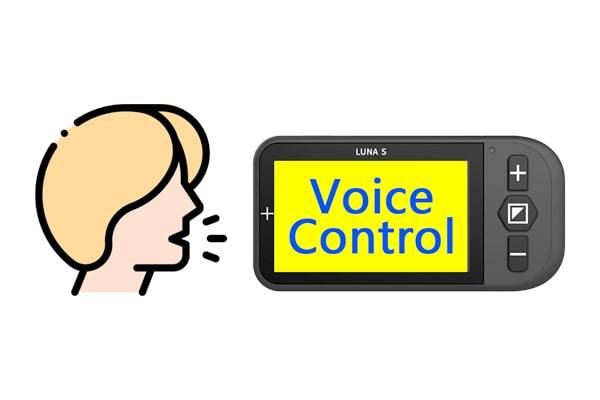 Luna S Electronic Video Magnifier For Low Vision - Voice Control