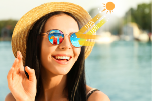 wear sunglasses