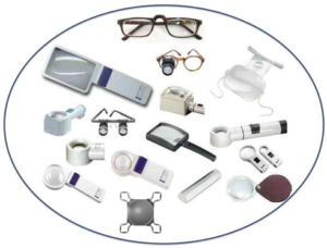 Optical Low-Vision Aids; optical eyewear