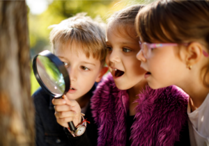 Electronic video magnifiers can help children with low vision see better and move better