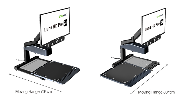 Luna HD 24 Pro - Smooth XY Table Movement, Better Visual Experience 