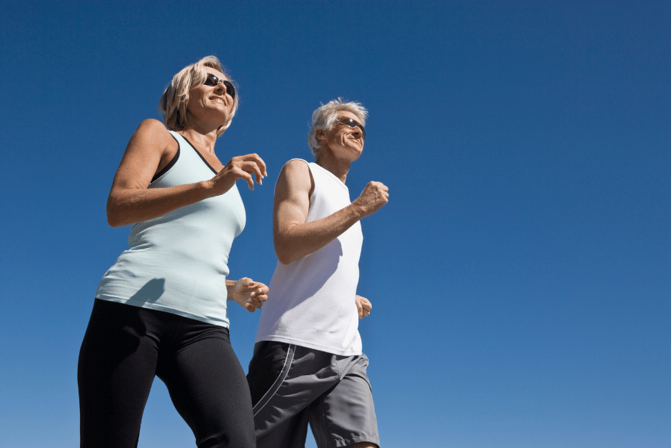 walking is the best outdoor exercise for low vision