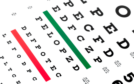 does eye discharge cause low vision