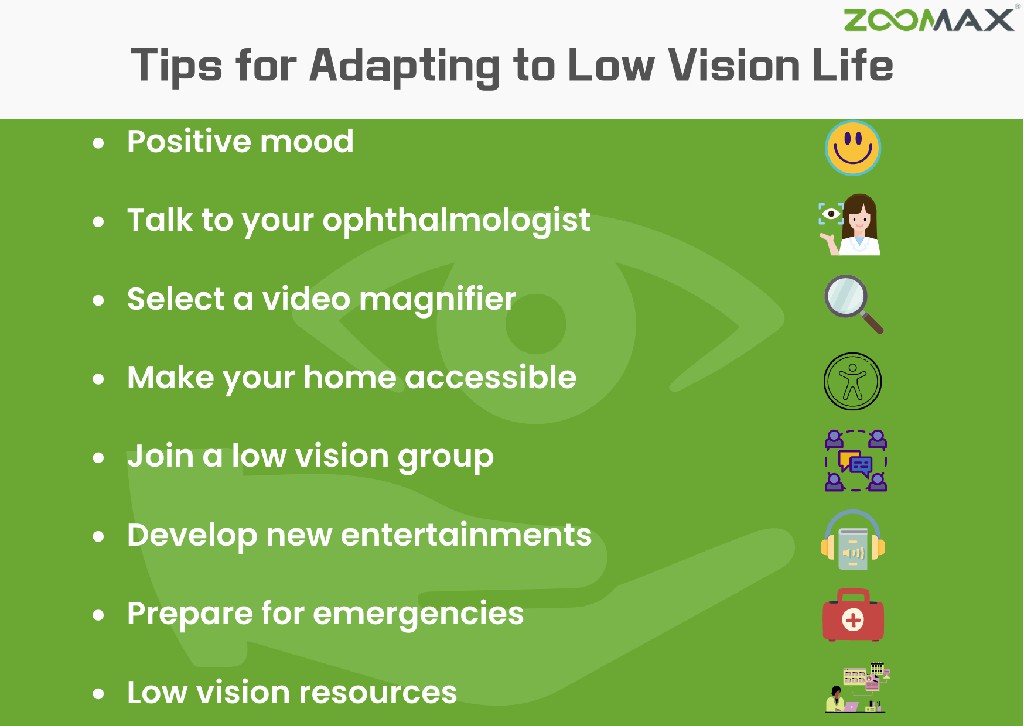 8 tips for adapting to low vision life