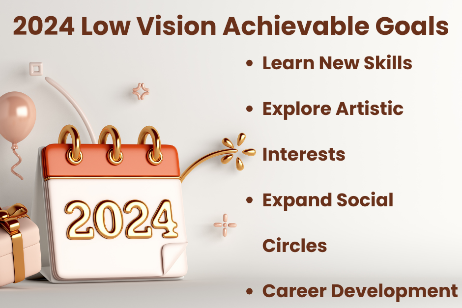 2024 low vision achievable goals