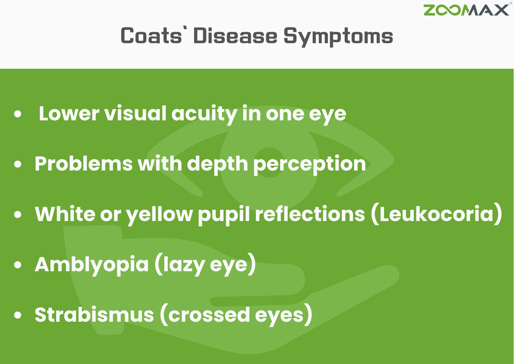 coats’ disease symptoms