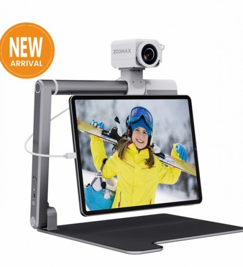 zoomax snow pad portable video magnifier