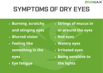 symptoms of dry eyes symptoms of dry eyes